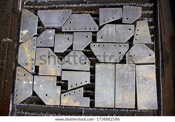 metal products made of ferrouse metal cut on a
plasma cutter