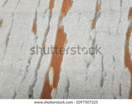 Metal rust wall texture background surface natural color , process in vintage style with world map