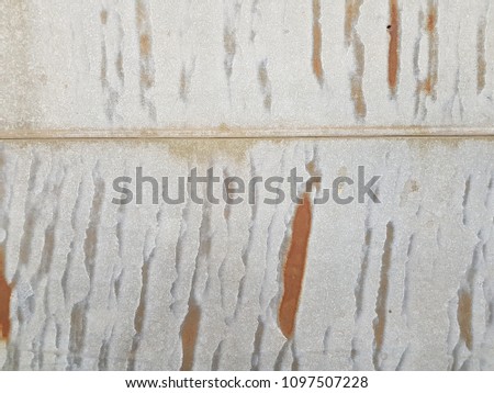 Metal rust wall texture background surface natural color , process in vintage style with world map