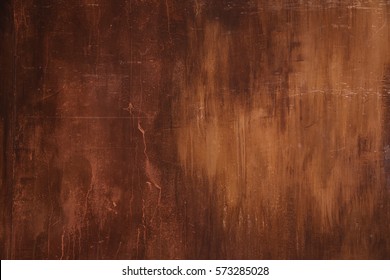 Metal Rust Wall Texture Surface Natural Color Use For Background