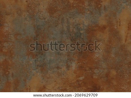 metal Rusty grunge, marble texture for ceramic, dark background.