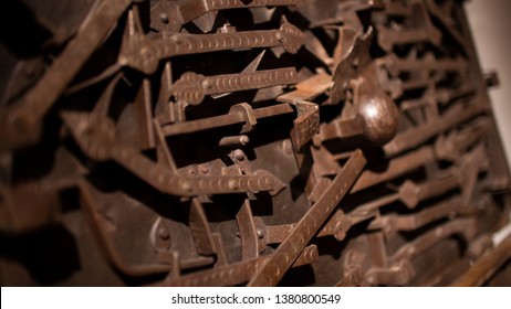 Metal Safe Deposit Box, Spain.