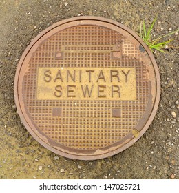 Metal Sanitary Sewer Manhole Cover
