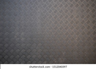 Metal Sheet Background Texture. Aluminum Checkered Extrusion Sheet Material, Full Frame