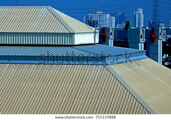 Metal sheet of
roof