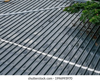 Metal Sheet Roof With Tension Rod Structure