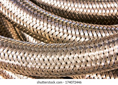 Metal stainless steel braid.Metal braided hose.