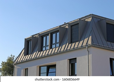 Metal Standing Seam Roof With Dormers