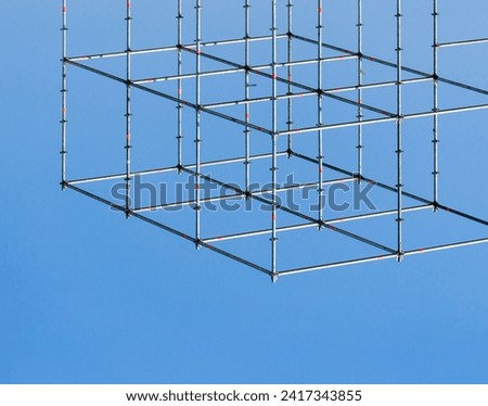 metal structure connection structures abstract background pattern
