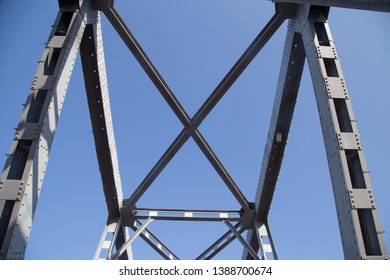 Metal Stucture Of Binzhou Railway Bridge, Harbin