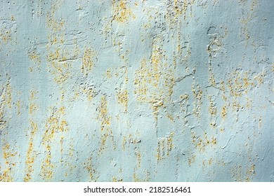 Metal Surface Thickly Painted And Metal Fragments Rust - Theme , Military