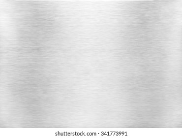 Metal Texture Background. Macro Photo Of Brushed Aluminium.