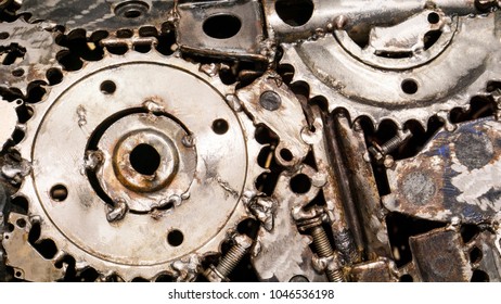 Scrap Metal Textures Patterns Creative Designs Stock Photo (Edit Now ...