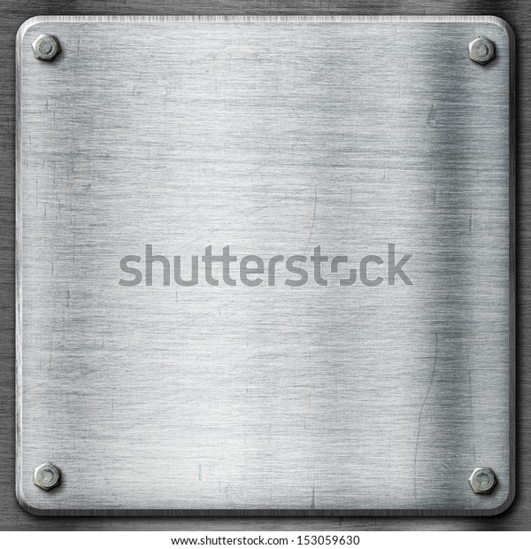 Metal Texture Template Background Steel Plate Stock Photo (Edit Now ...