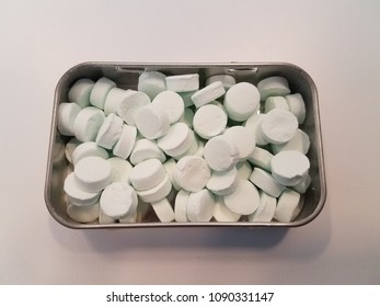 Metal Tin Of Breath Mints