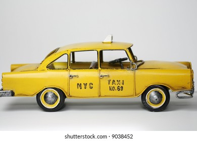 Metal Toy NYC Taxi