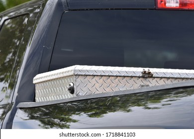 Metal Utility Box In Truck Bed