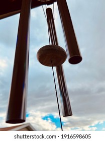 Metal Wind Chime Singing In The Wind