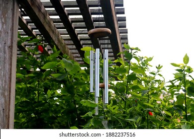 Metal And Wood Windchime In Largo, FL