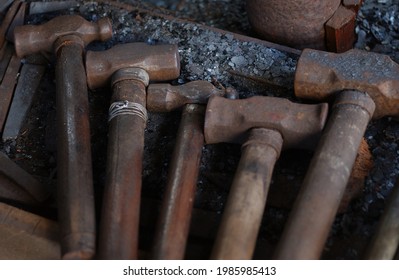 Metal Working Hammers Used By Metalsmith In Malaysia