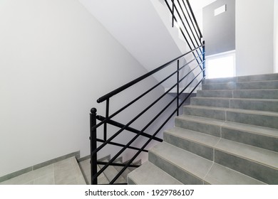 Metallic black handmade loft-style railings