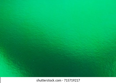 Metallic paper green color. Background