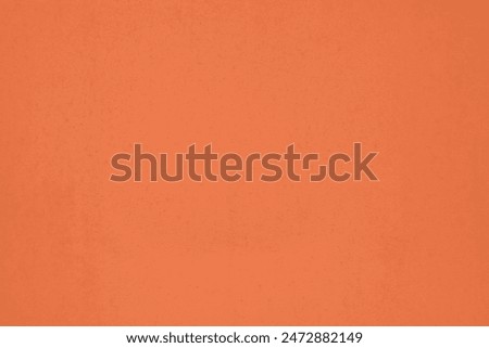 Metallic wall background, texture. Orange or red smooth but unevenly painted surface. The wall and fence sketches. Bright but dark, dingy and gloomy colors. Quick and careless paint application