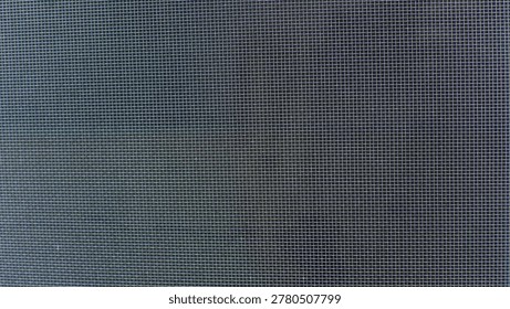Metallic wire mesh screen creating a textured, symmetrical grid pattern, ideal for backgrounds