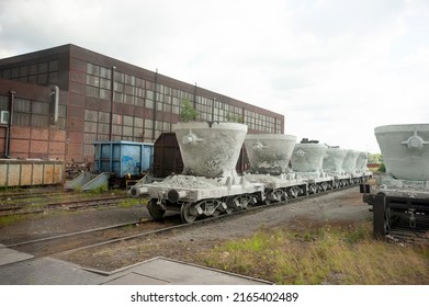 Metallurgical Factory In Germany, Hot Rolled Metal Conveyor, Sheet Steel Production.