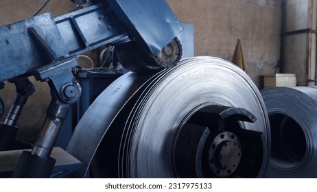 Metallurgy.  Working Process in a Metallurgical Plant - Shutterstock ID 2317975133