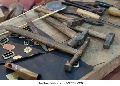 Metalsmith Tools On A Table