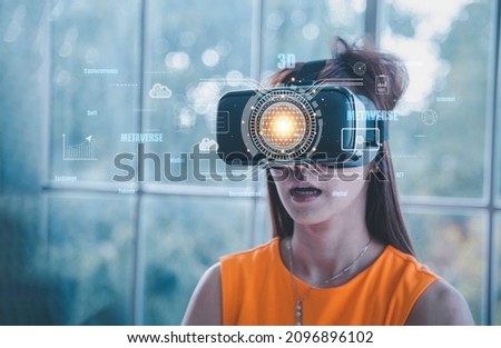 Metaverse opens world of future communication with businessmen who have Experience a wealth of other business success investments with our global business and digital marketing internet connection