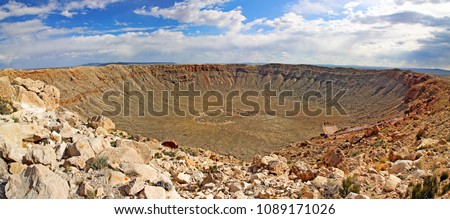 Meteor crater Arizona