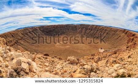 Meteor Crater Natural Landmark in Arizona