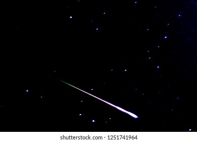 Meteor And Stars, Eta Aquarid Meteor Shower