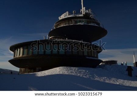 Similar – Image, Stock Photo Landed Sky Clouds Building