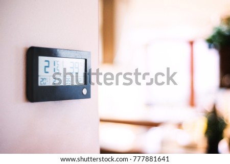 Image, Stock Photo weather station