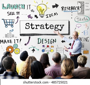 Method Strategy Business Workflow Progress Concept