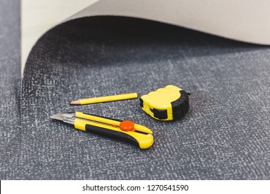 Methods of installation and tools used to install carpet ties - floor coverings