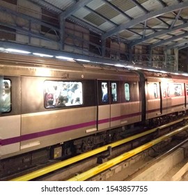 Metro Rail(Namma Metro) In Bangalore,India