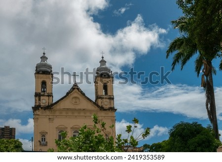 The metropital Cathedral of Maceió, Alagoas state, Brazil