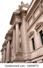 Metropolitan Museum Of Art Building At Manhattan, New York