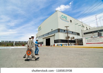 Mexicali, BC/ MEXICO- Jun 1- 2011: Comison Federal De Electricidad, Geothermal Power Plant