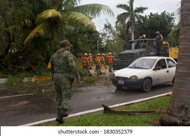 Mexican Army - Delta Hurricane - Cancún, 07 October 2020