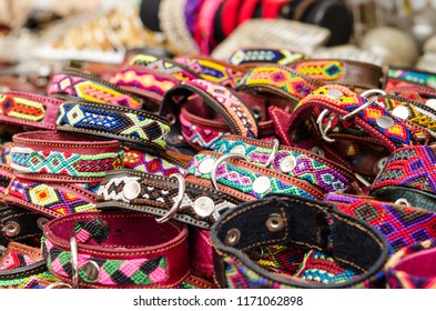mexican bracelets, chiapas - Shutterstock ID 1171062898