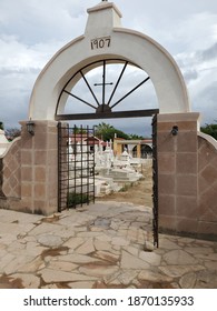 Mexican Cemetery Before Hurricane Ivan 