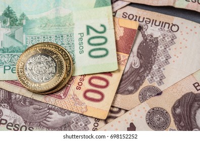 Mexican Coins And Bills