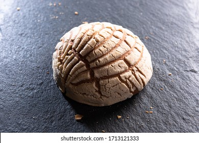 Mexican Concha. Sweet Bread Traditional Local Bakery