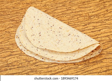 Mexican cuisine - Tortilla thick bread with cereal