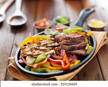 Mexican Fajita Skillet Meal With Steak And Chicken